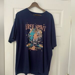 palmetto moon oversized graphic tee